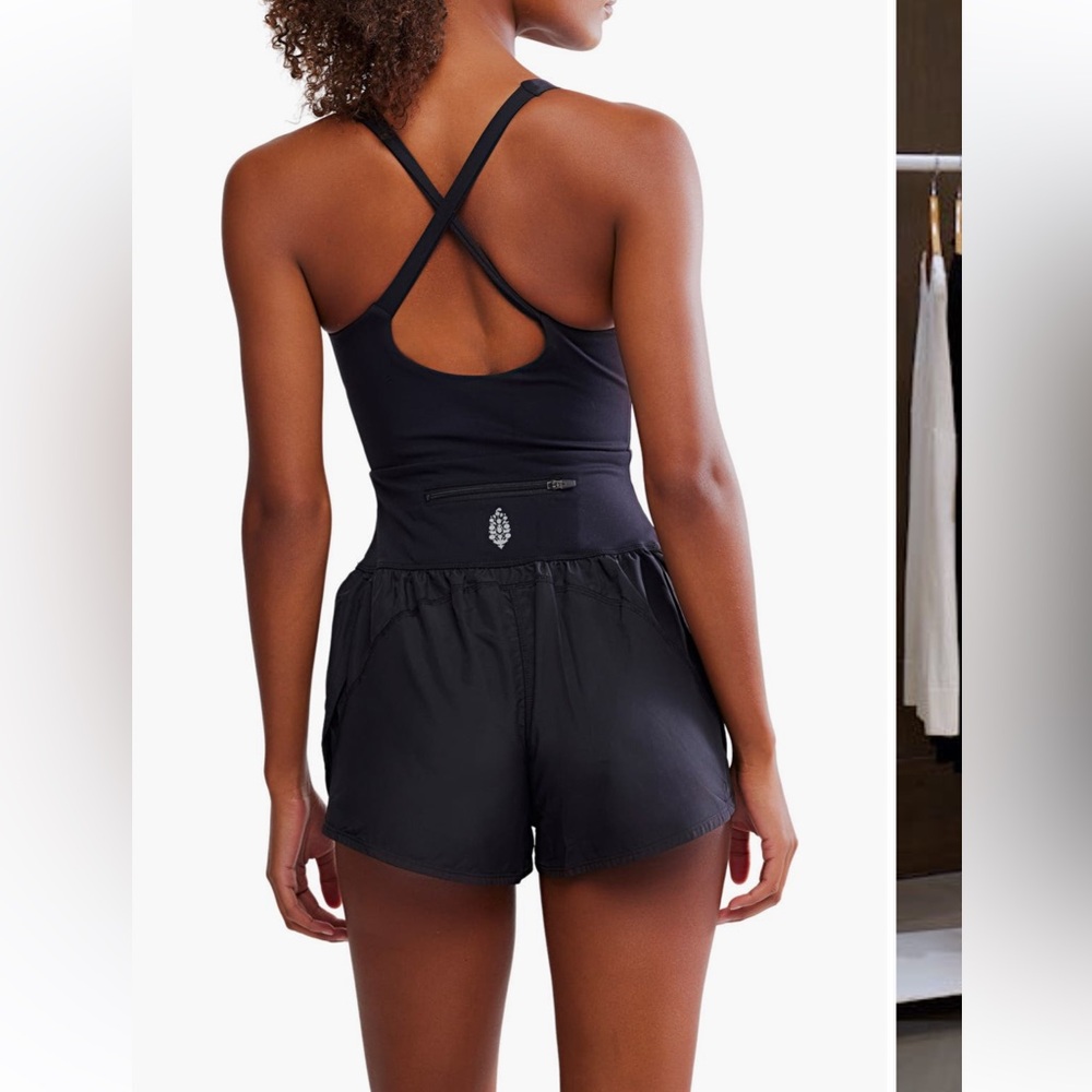 FP Movement by Free People Women's Righteous Runsie Romper
